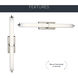 Independence LED 38 inch Brushed Nickel Linear Bath Large Wall Light, Large